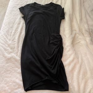 Simple Black shirt dress